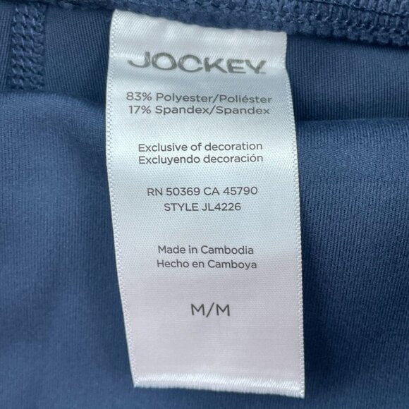 Jockey Studio Flare Pant Womens M Neo Navy Polyester/Spandex Blend NWT 3747 - Picture 5 of 10